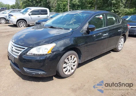 2015 Nissan Sentra S from USA, damaged, VIN 3N1AB7AP2FY356440